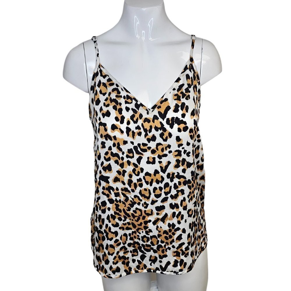 Aritzia  Babaton Womens Leopard Print Camisole Tank Size XXS